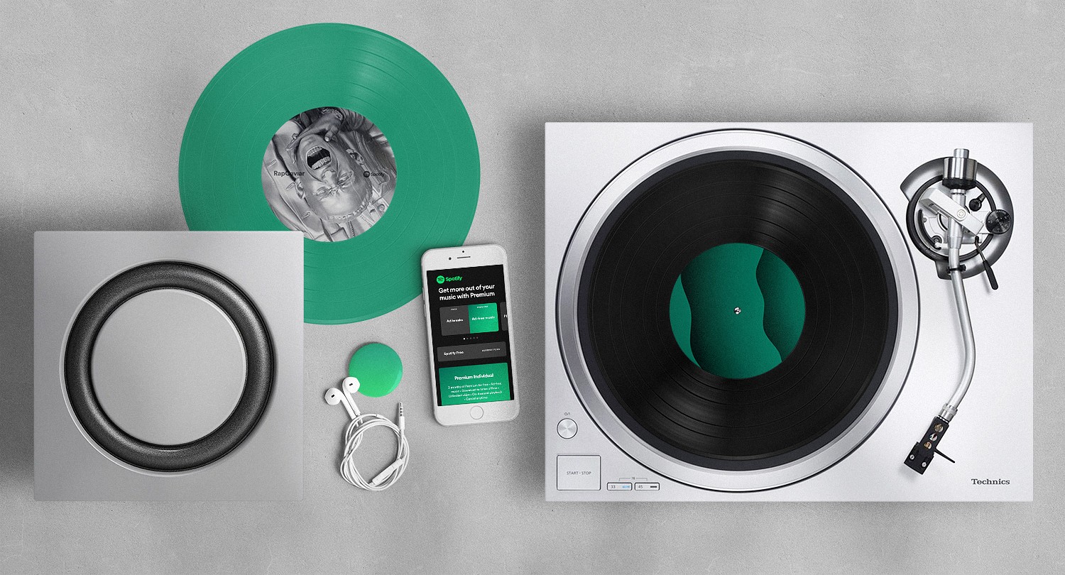 Spotify: итоги месяца работы